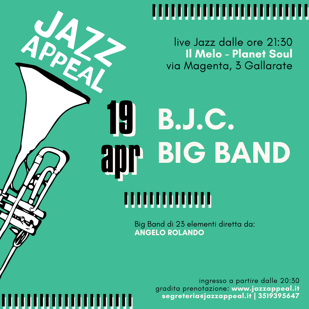 Biella Jazz Company Big Band Jazz Appeal